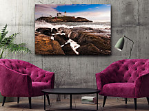 Top Obraz Maják pri rozbúrenom mori